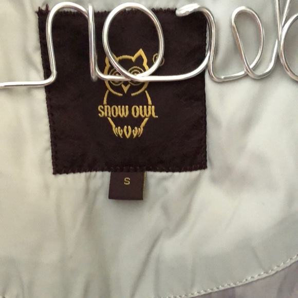 Snow owl gray winter jacket - Picture 4 of 5